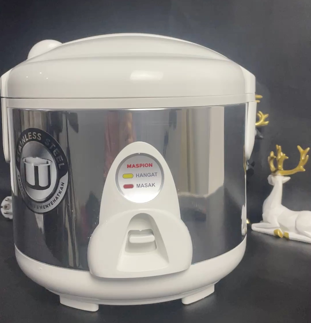 198. Maspion Stainless Rice Cooker:Anti Lengket