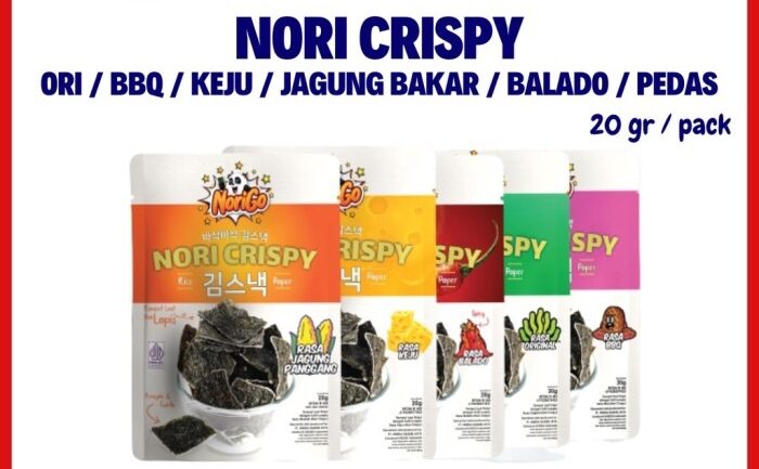 203. Nori Crispy: Camilan Renyah, Lezat, dan Halal!