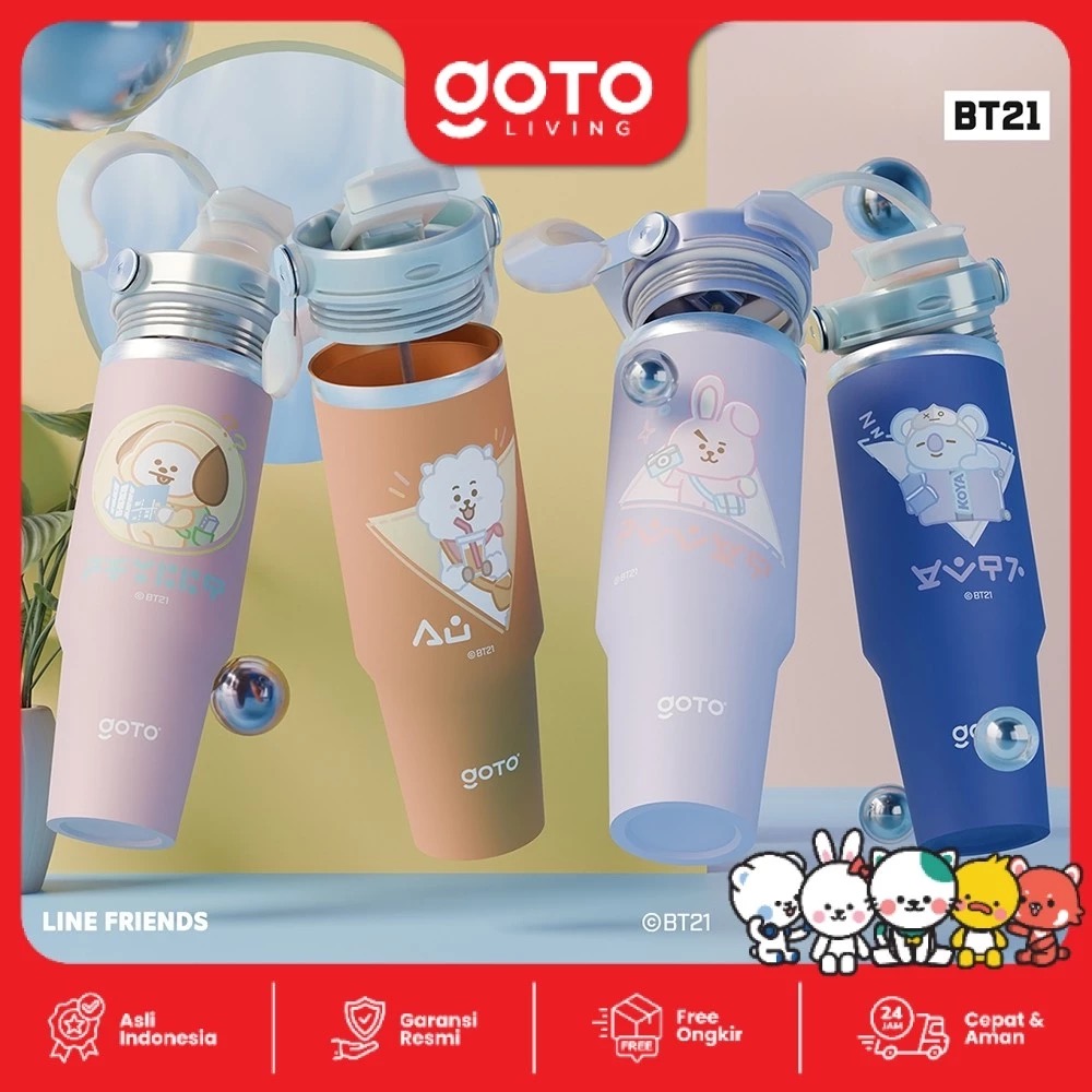 237. Tumbler Goto X BT21 : Unyu-unyu